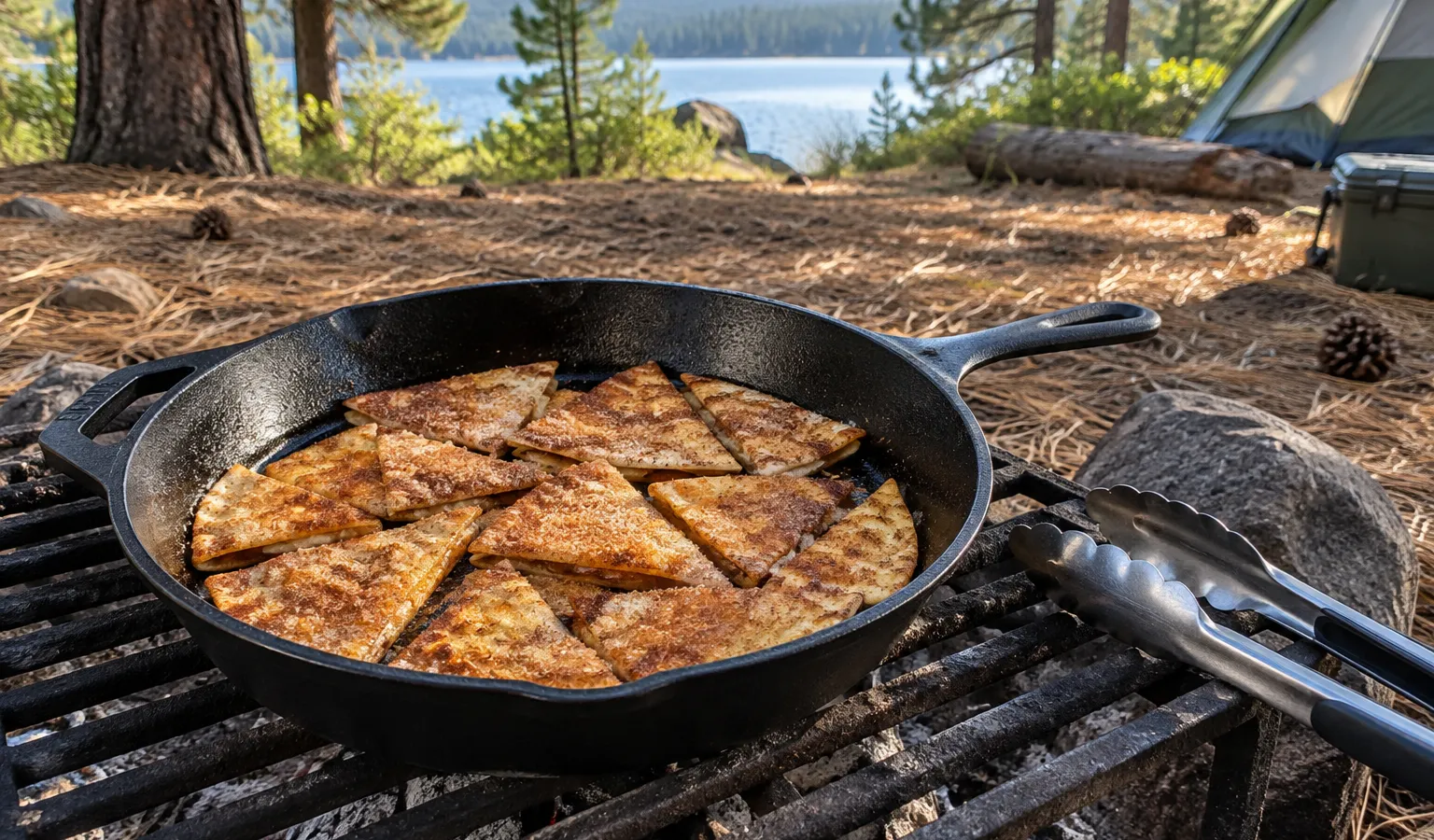 Cast Iron Skillet Cinnamon-Sugar Tortilla Chips