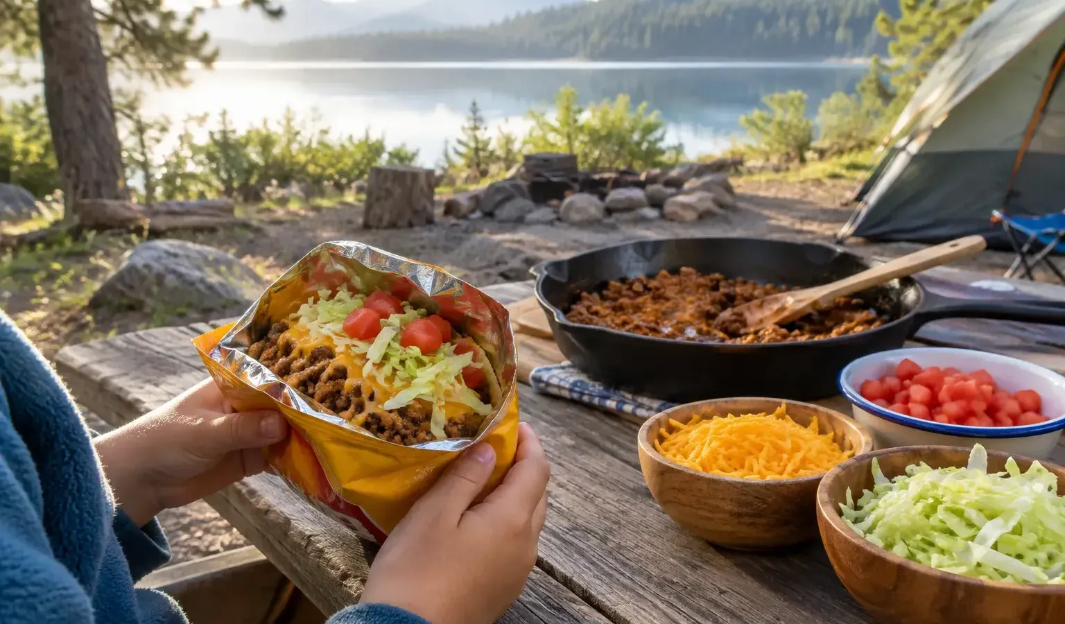 Walking Tacos in a Chip Bag: A Camp Recipe Kids Would Enjoy